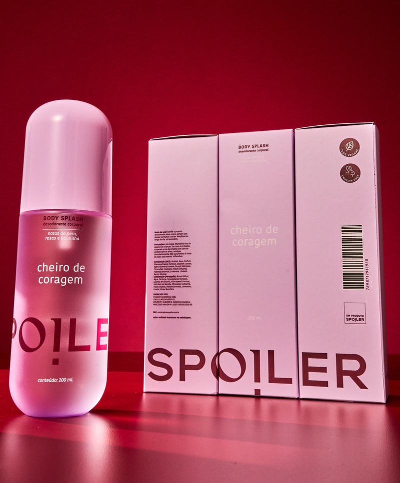 Body Splash Cheiro de Coragem (200ml)